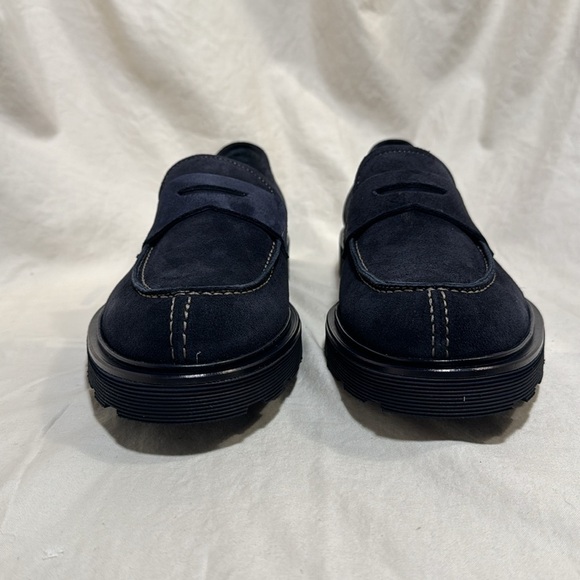 NEW Good Man Brand Lexington Loafer Size 10 Navy Leather - Picture 5 of 10